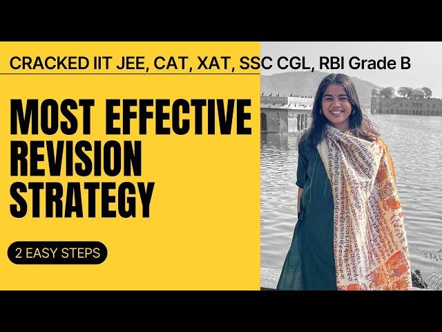 PRACTICAL Way of Doing Revision | Most Effective 2 Steps Strategy