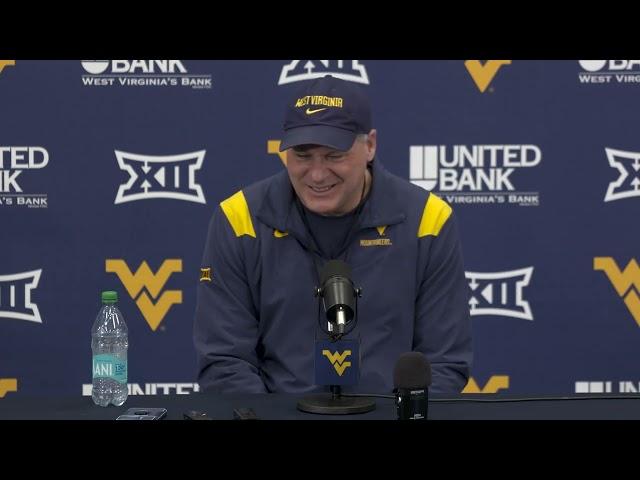 WVU football Rich Rodriguez spring practice presser 3/10/25