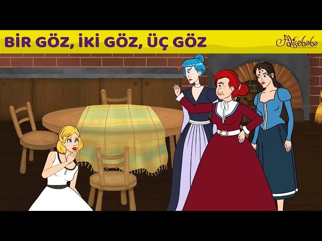 Bir Göz İki Göz Üç Göz & Parmak Kız | Adisebaba Masallar