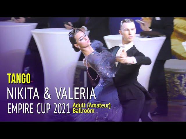 Tango = Nikita Beresnev & Valeria Vinogradova = Empire Cup 2021 Adult Ballroom