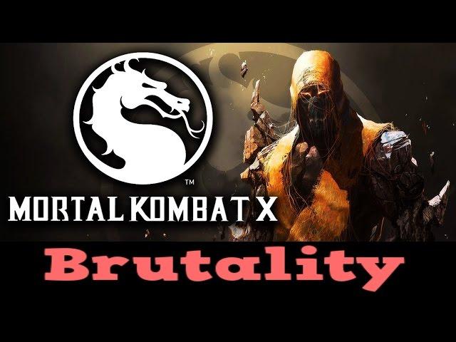 MKX ► Как делать Brutality за Tremor.