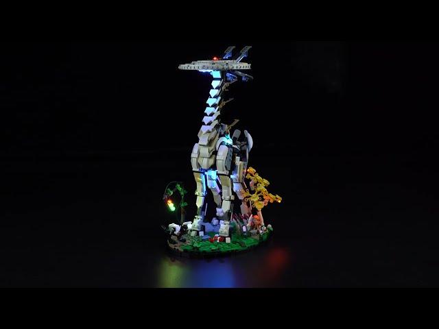 BriksMax Light Kit For Lego Horizon Forbidden West: Tallneck 76989