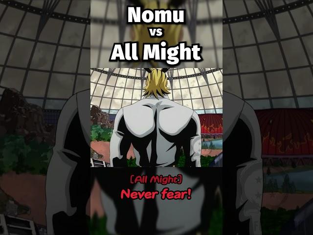 All Might vs Nomu | My Hero Academia
