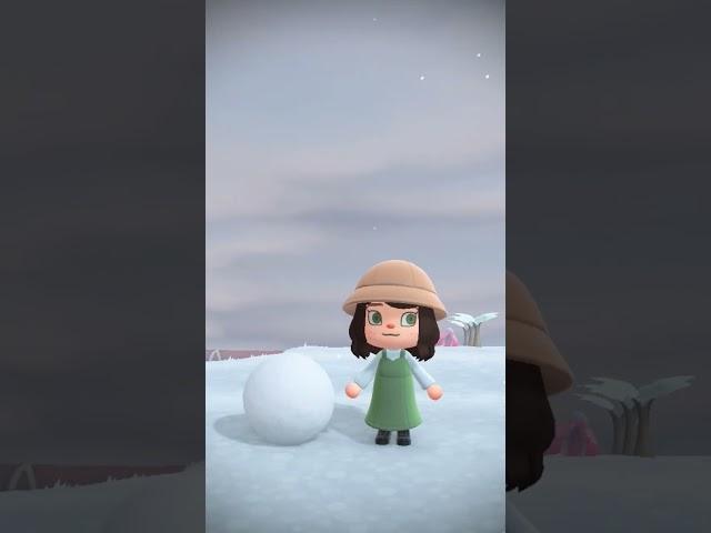 How to build the *Perfect* Snowboy | ACNH #shorts