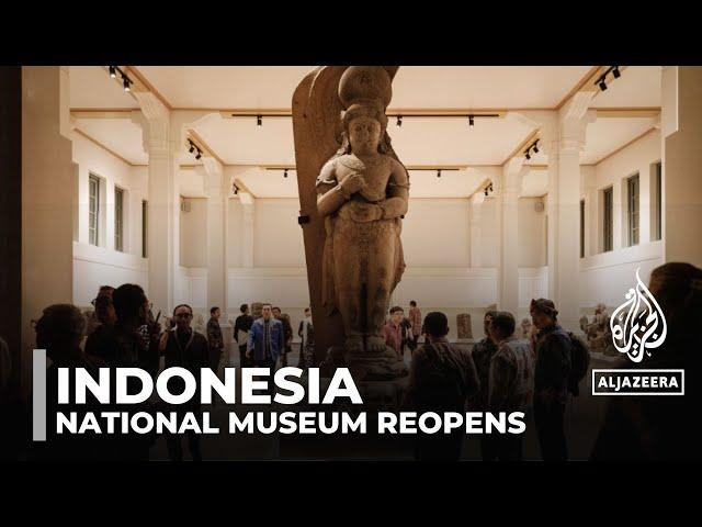 Indonesia's national museum reopens: New exhibition showcases repatriated artefacts