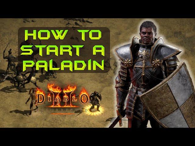 Diablo 2 Resurrected - Early Game Paladin Build Guide, Sweet Phil