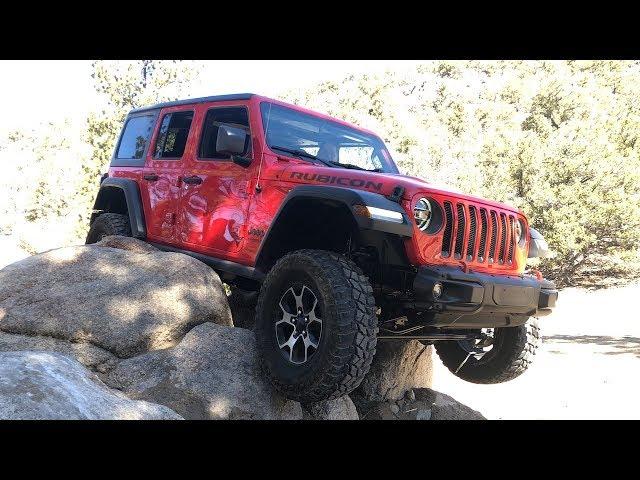 Offroad Testing our Brand New  2018 Jeep Wrangler JLU Rubicon