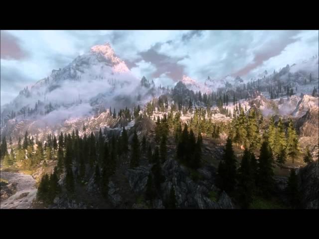 Skyrim: shadows from clouds (ENBseries)