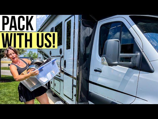 How We Pack an RV for a 45 Day Road Trip