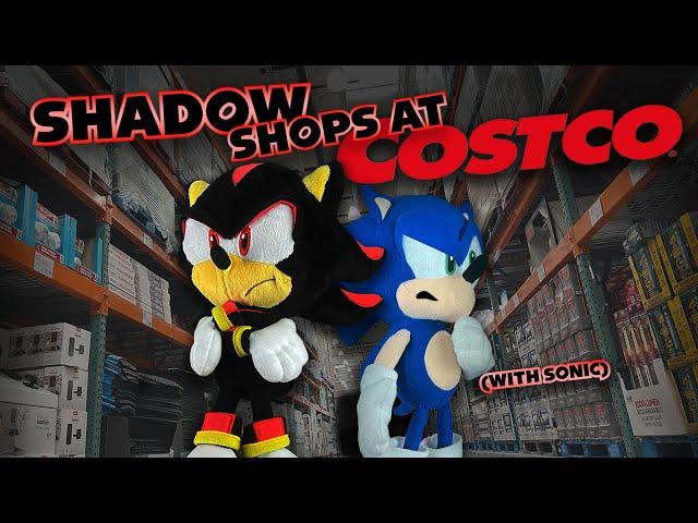 Sonic Plush: Shadow Shops at Costco (with Sonic)