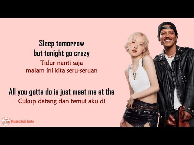 ROSÉ & Bruno Mars - APT. | Lirik Terjemahan Indonesia