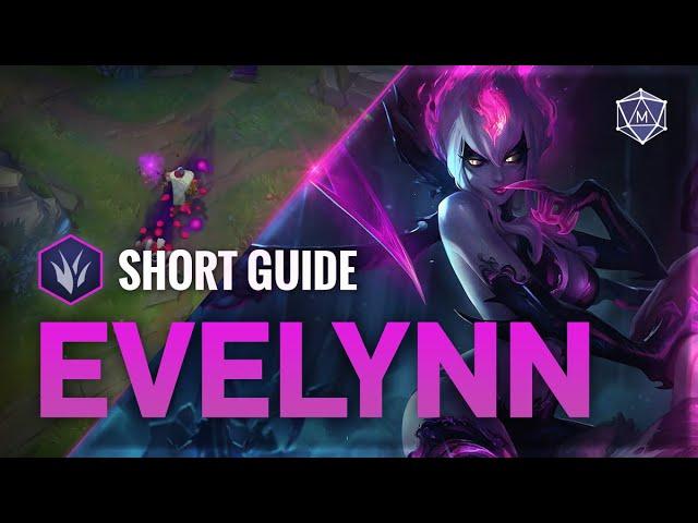 How to play Evelynn Jungle | Mobalytics 4 Minute Short Guides