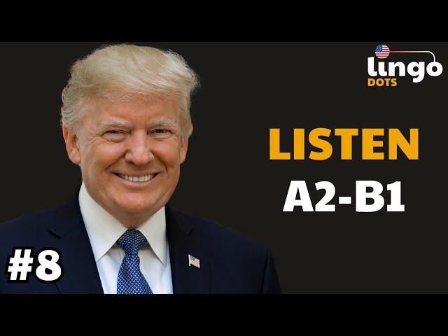 DONALD TRUMP | English B1 Podcast