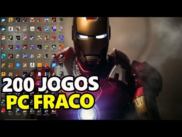 200 MELHORES JOGOS para PC FRACO | Jogos Leves para PC FRACO (MEGALISTA)