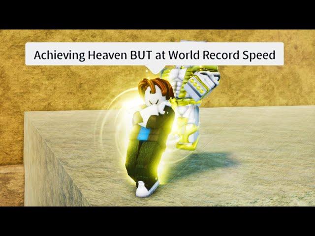 Speedrunning The World Over Heaven in Your Bizarre Adventure