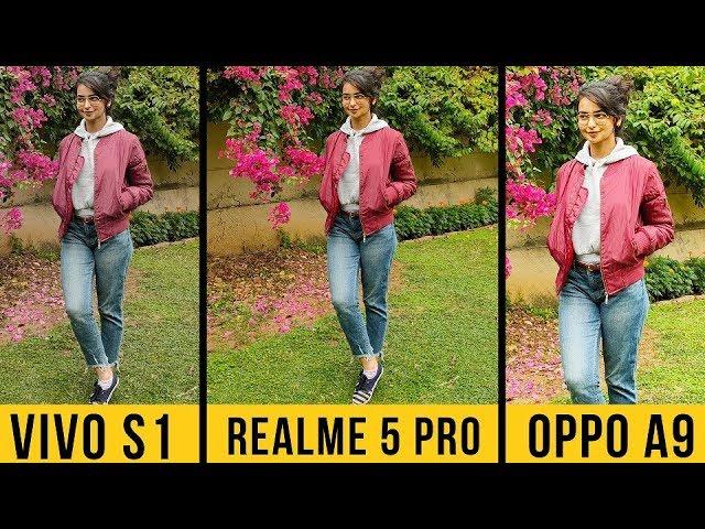 Vivo S1 VS Oppo A9 2020 VS Realme 5 Pro - The Ultimate Camera Comparison