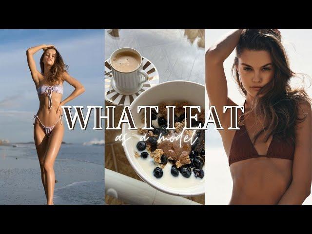 what I eat in a day as a model | cozy day at home