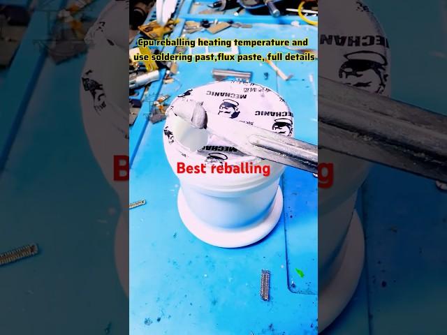 cpu reballing heating temperature full details #cellphonerepair #smartphone #repair