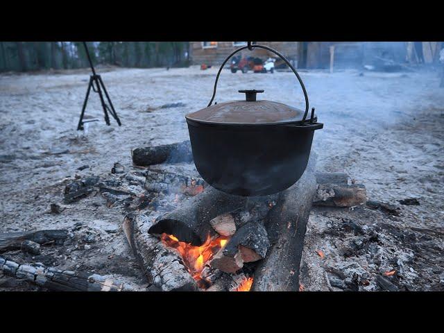 ОЛЕНИНА В КАЗАНЕ по лесному