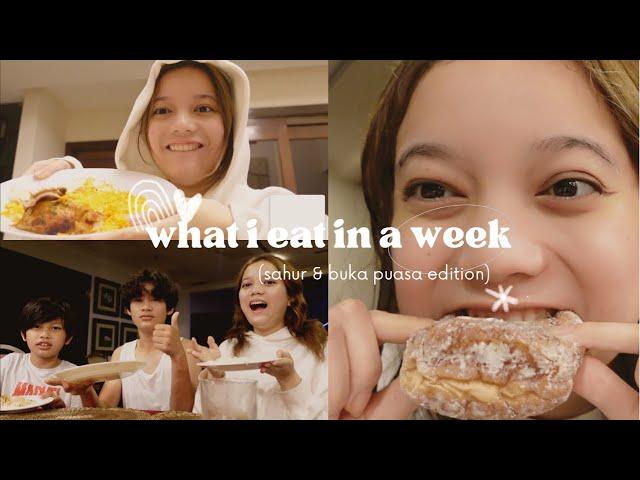 what I eat in a week (sahur and buka puasa edition) part 2!!!