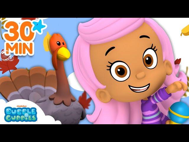 Bubble Guppies Celebrate Thanksgiving!  | Bubble Guppies