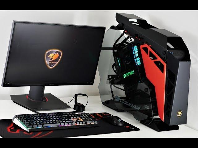 3000€ Ultimate Gaming PC | Cougar Conquer ROG Build Timpe lapse