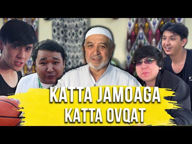 KATTA JAMOAGA KATTA OVQAT / MAKTAB SERIALI IJODKORLARI UCHUN QOVURMA LAG'MON / LAG'MON TAYYORLASH