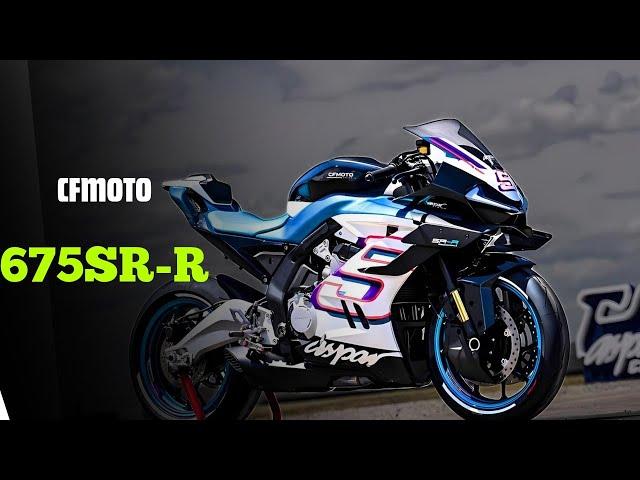 All new CFMOTO 675SR-R DebutsThe Inline 3 Monster with Red Dot Design Destroy Other's