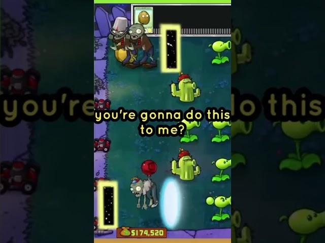 Cactus Fail #Shorts #PvZ #PlantsvsZombies