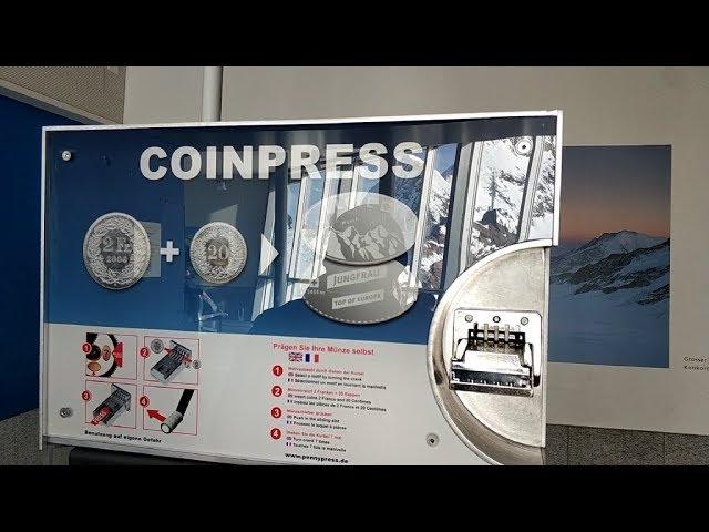 Coinexpress (Jungfraujoch, Top of Europe, Switzland)