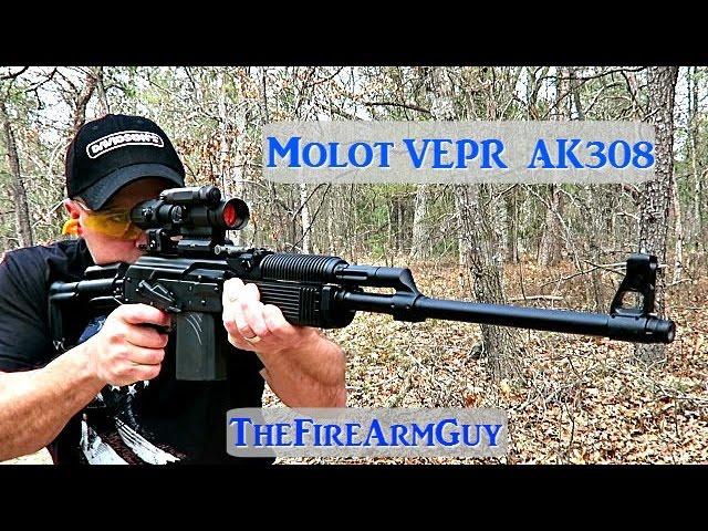 Molot VEPR AK308 Range Review - TheFireArmGuy