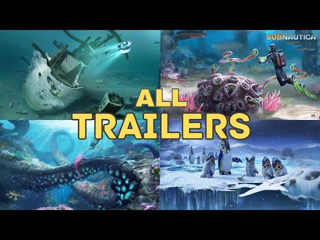 Every Subnautica Trailer in Order!