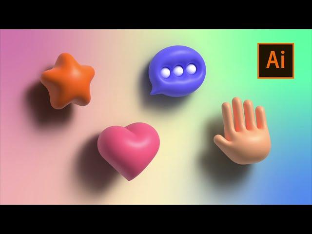 Adobe Illustrator 2022 New 3D Tool ｜XUYU Adobe Illustrator Tutorial