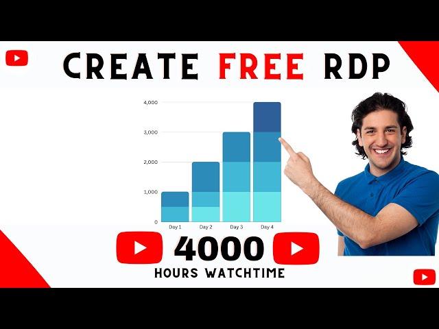 How to Create Free RDP | How to create free rdp for watchtime | Free RDP for 2022