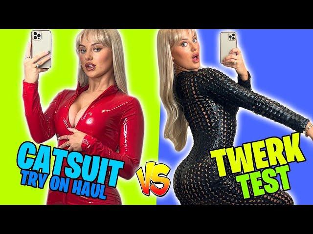 ULTIMATE CATSUIT HAUL TWERK CHALLENGE  | Rhiannon Blue