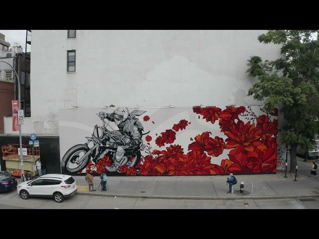 DAVID FLORES ART - NYC BOWERY MURAL