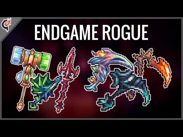 All Endgame Rogue Weapons - Terraria Calamity Mod