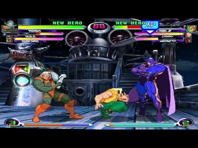 Mae77Chile vs krash718 MARVEL vs CAPCOM 2