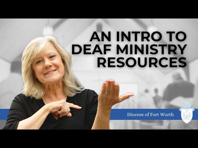 An introduction to Deaf Ministry interpreter services