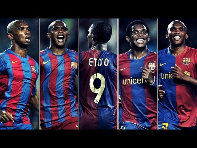 Samuel Eto'o ● All Goals for FC Barcelona ● 2004-2009