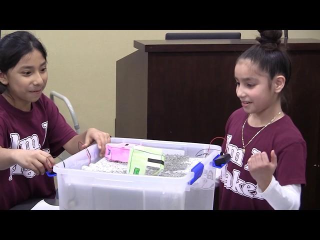 Bryan ISD students demonstrate tech-based science projects in study led by viz prof