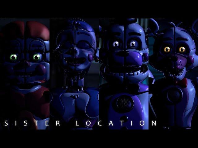 FNaF SISTER LOCATION ПОЛНОЕ ПРОХОЖДЕНИЕ