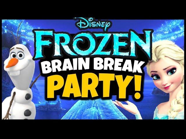 ️ Frozen Brain Break Party ️ Freeze Dance ️ Just Dance