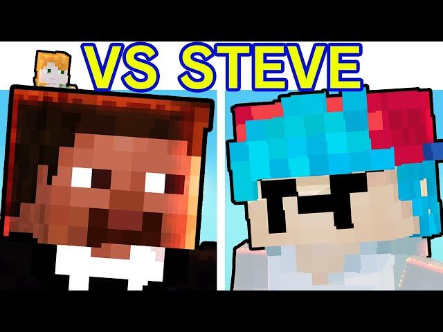 Friday Night Funkin' Vs Steve Bedrock Edition | Minecraft (FNF Mod) (Error 422/Entity Mob/Alex)