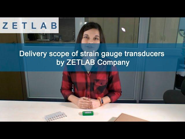 Delivery scope of strain gauge transducers by ZETLAB Company