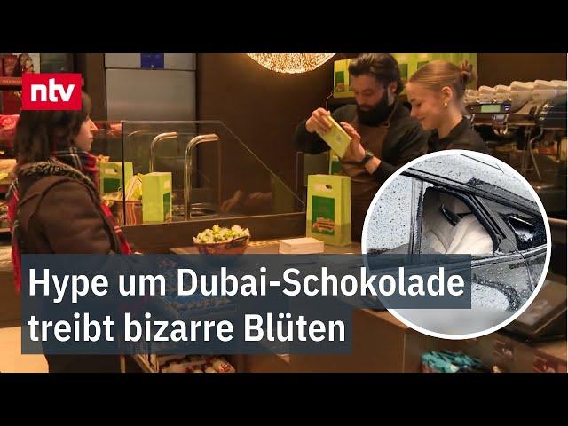 Lange Schlangen und ein Einbruch: Hype um Dubai-Schokolade treibt bizarre Blüten | ntv