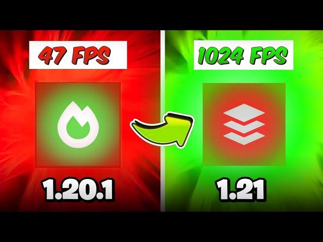 How I Got the Highest FPS in Minecraft 1.21 on a Low End PC | #minecraftfpsboost #skyextras