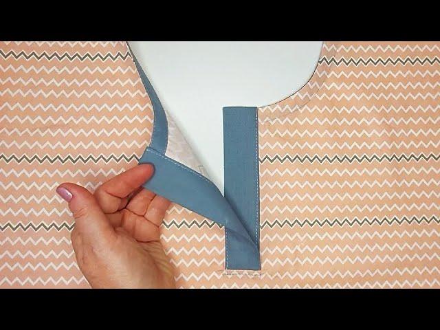 ️⭐5 Easy Steps to Make Perfect Placket Quickly and Easily/ Placket Sewing Tutorial