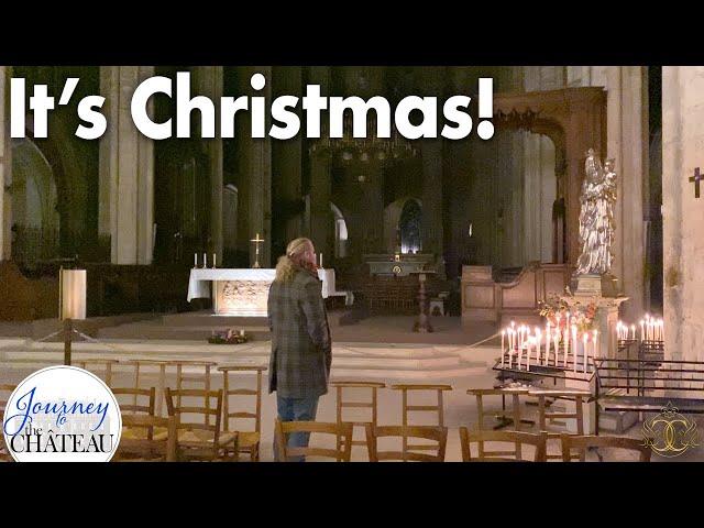 Celebrating Christmas Day in France!  Joyeux Noël!