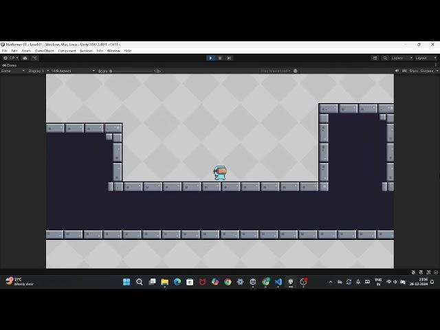 2D Pixel Art Platformer Player Movement in Unity